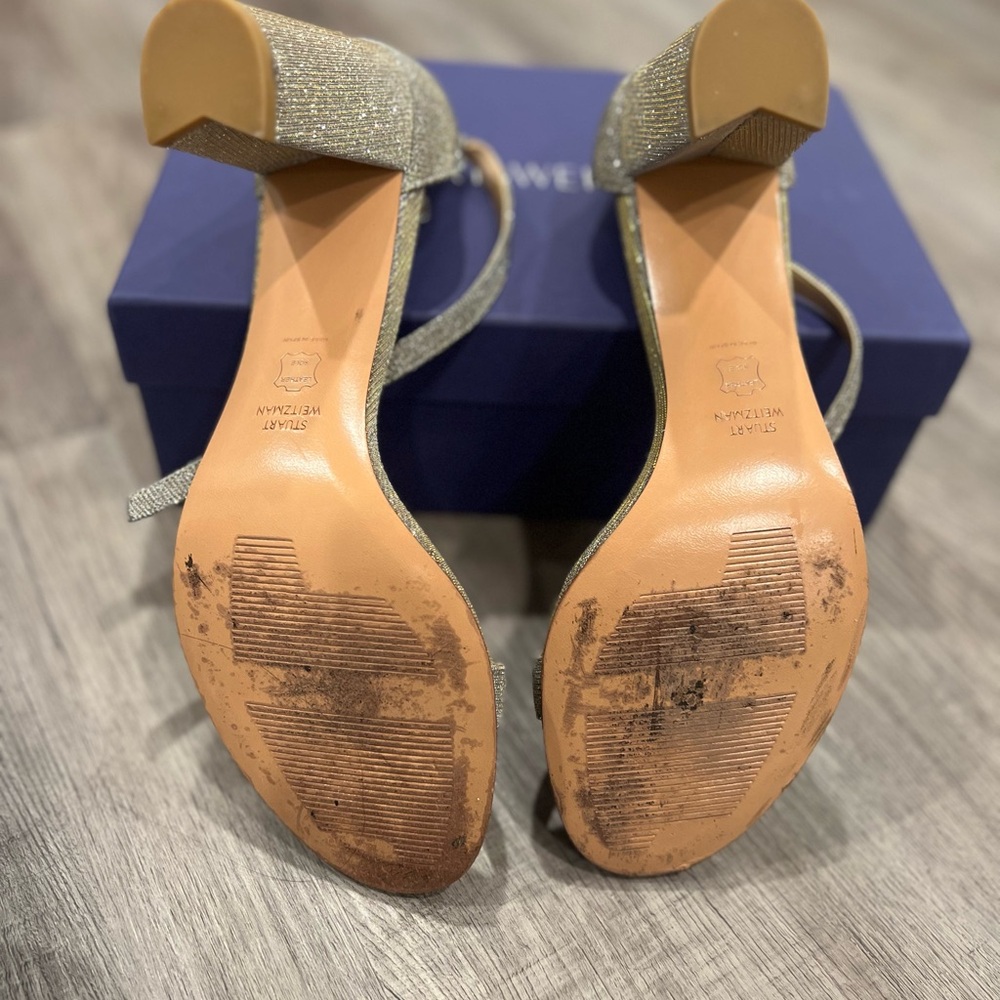 Stuart Weitzman size 11 shoes. - Picture 7 of 8